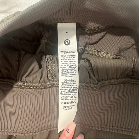 Lululemon Dance Studio High Rise Short, 3.5” - Picture 3 of 4